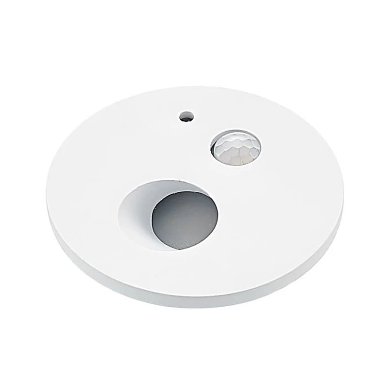 Arcchio - Neru Round LED Upotettu Seinävalaisin w/Sensor White – Arcchio