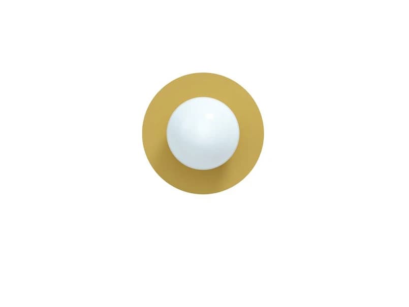 Swedish Ninja - Candy Little Circle 360 S seinävalaisin, keltainen – Swedish Ninja