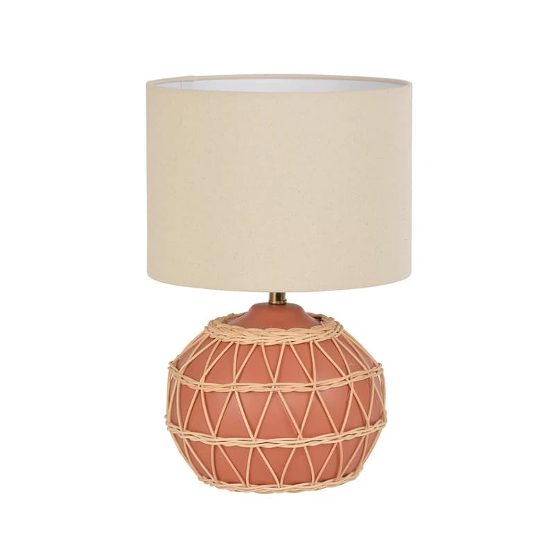 COREP - Cyclades-pöytävalaisin, terrakotta/beige, korkeus 35 cm – SAS – COREP