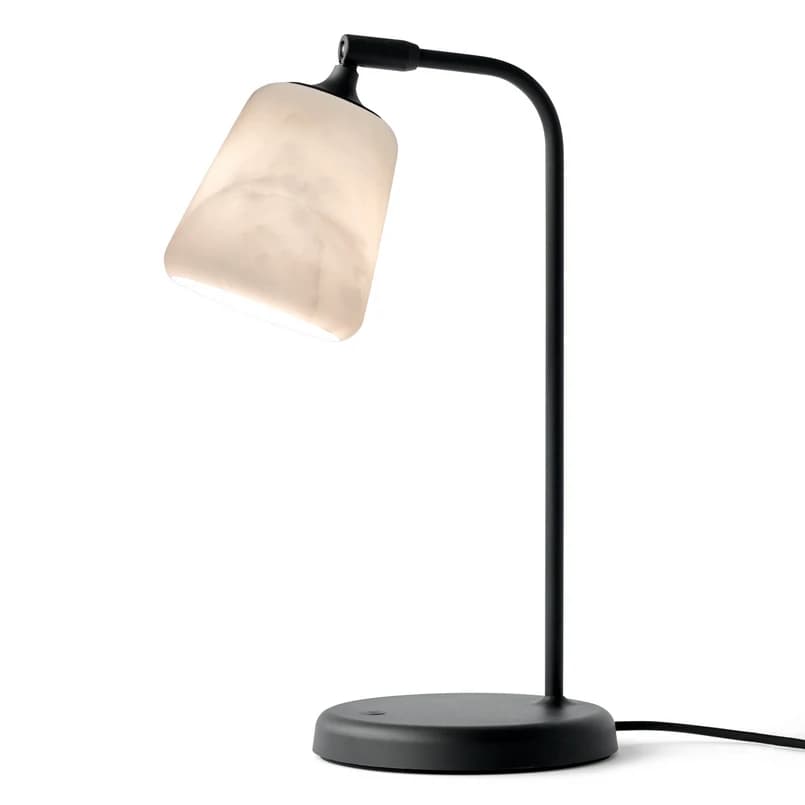 New Works - Material Pöytävalaisin White Marble – New Works
