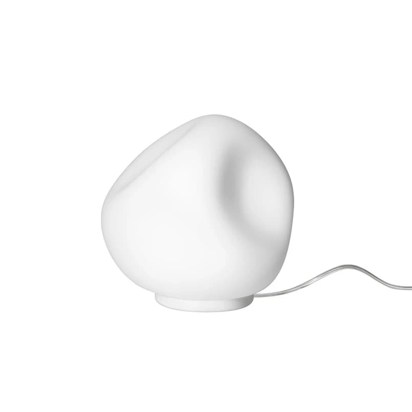 Foscarini - Hoba Midi pöytälamppu, Ø 19 cm, päälle/pois, lasi – Foscarini