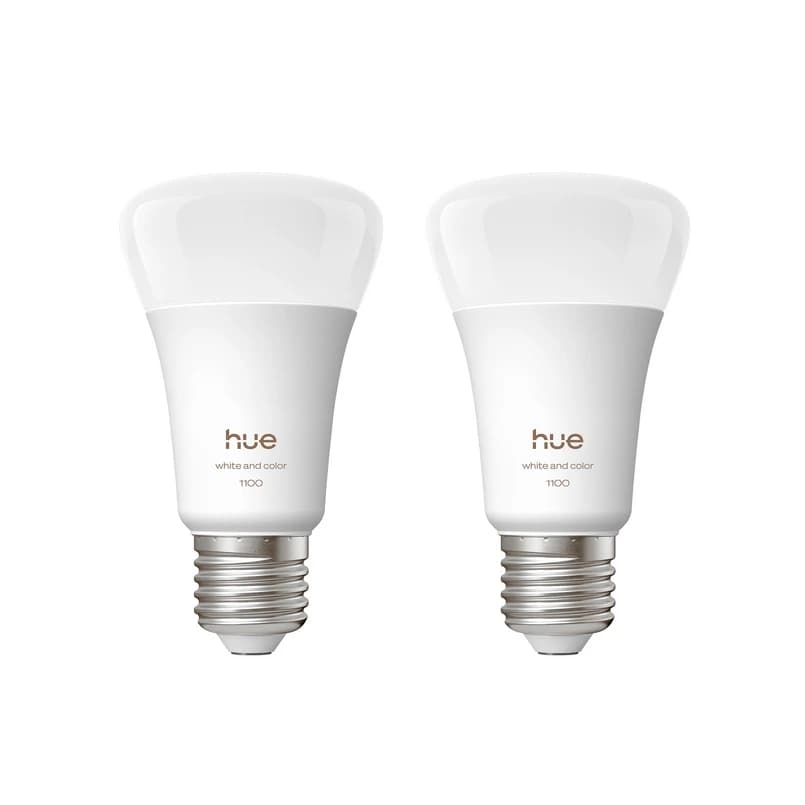 Philips Hue - WACA Smart E27 LED 8,1 W 1100 lm CCT RGB 2 kpl – Philips