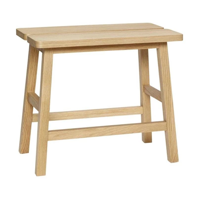 Hübsch - Ground Stool Natural – Hübsch