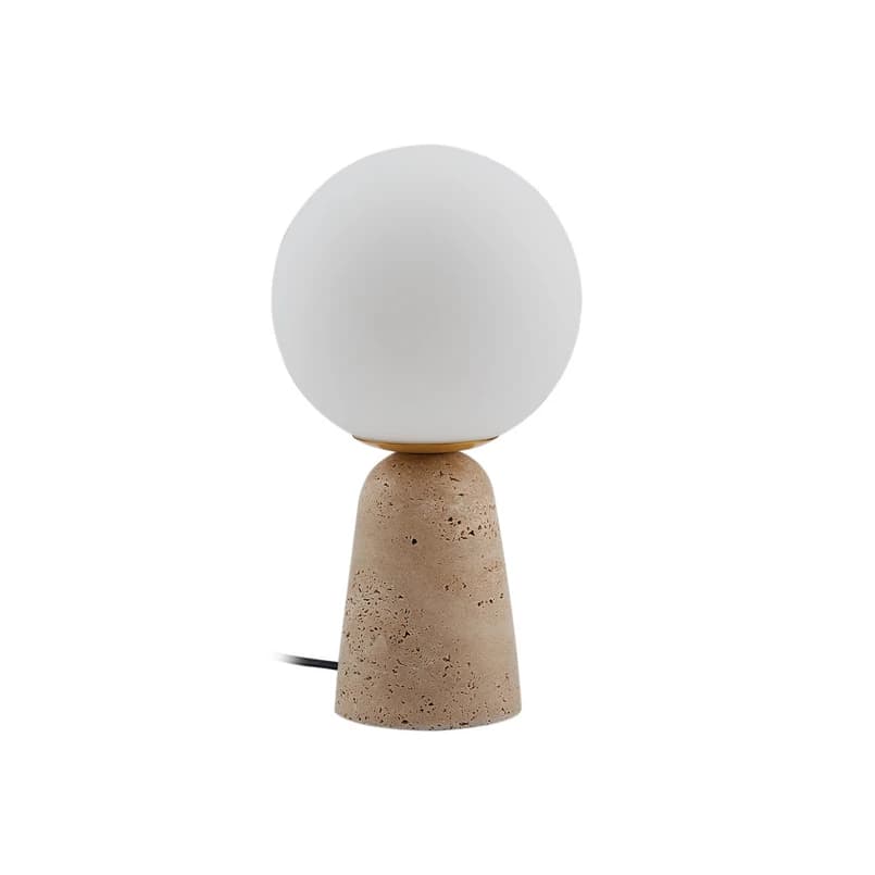 Lindby - Kirstan Pöytävalaisin Beige/Valkoinen – Lindby