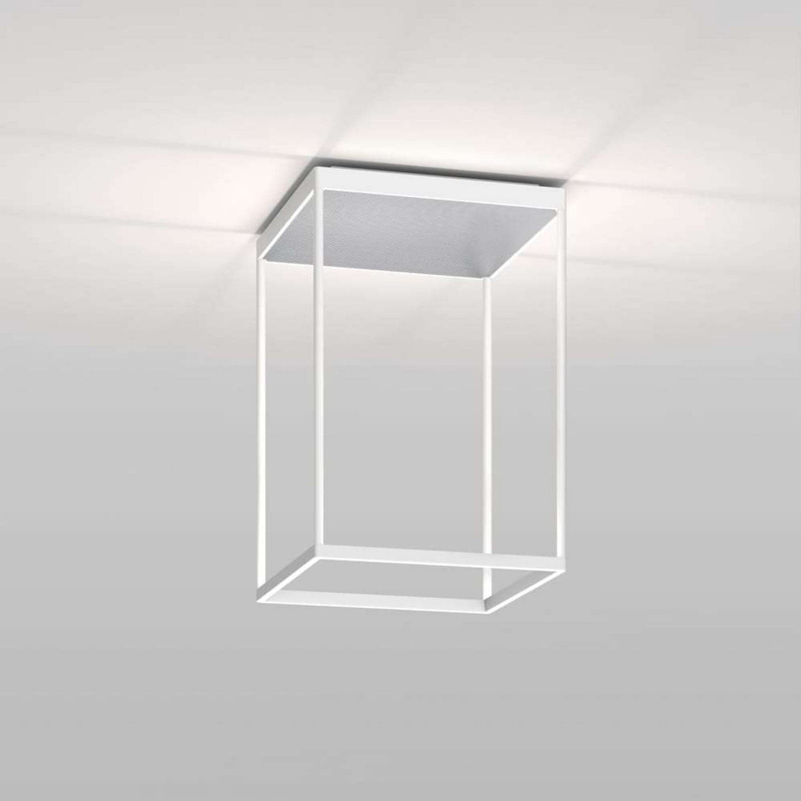 Reflex 2 LED-kattovalaisin, valkoinen/hopea Serien Lighting - Olohuone - Alumiini – Serien Lighting