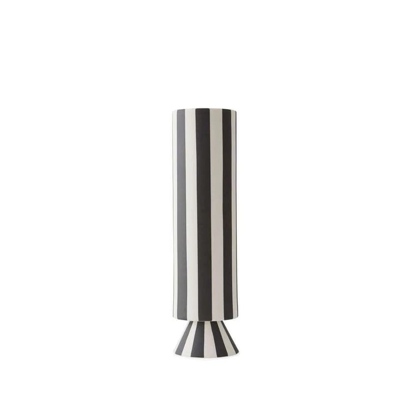 OYOY Living Design - Toppu Vase High Black/White – OYOY Living Design