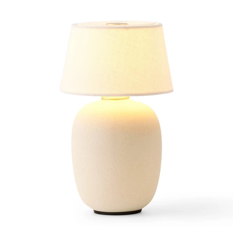 Audo Copenhagen - Torso Portable Pöytävalaisin Sand – Audo Copenhagen