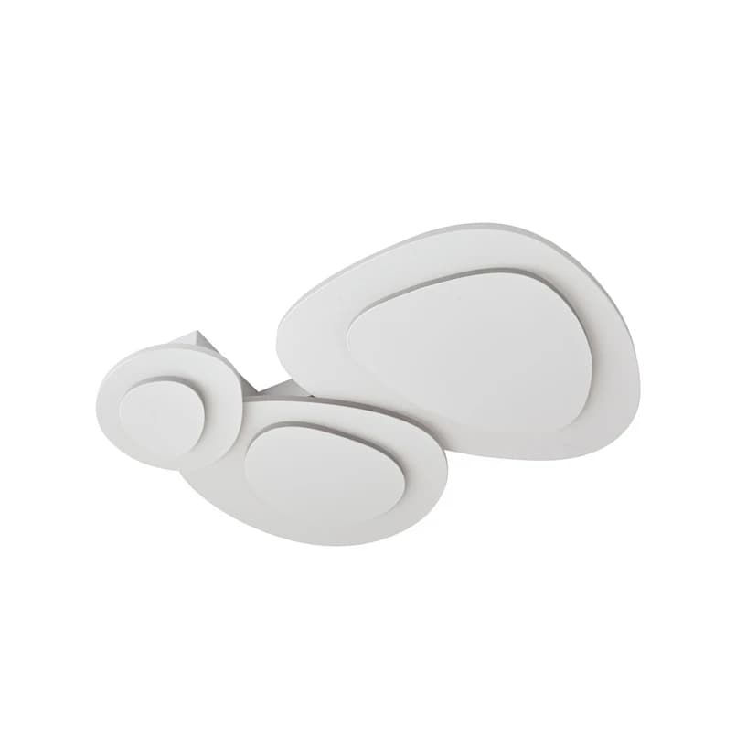 Lindby - Delar LED-kattovalaisin, 60 x 60 cm, CCT, himmennettävä – Lindby
