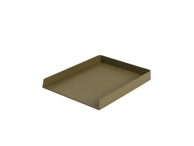 Muuto - Arrange Desktop Tarjotin 32x25 Brown Green – Muuto