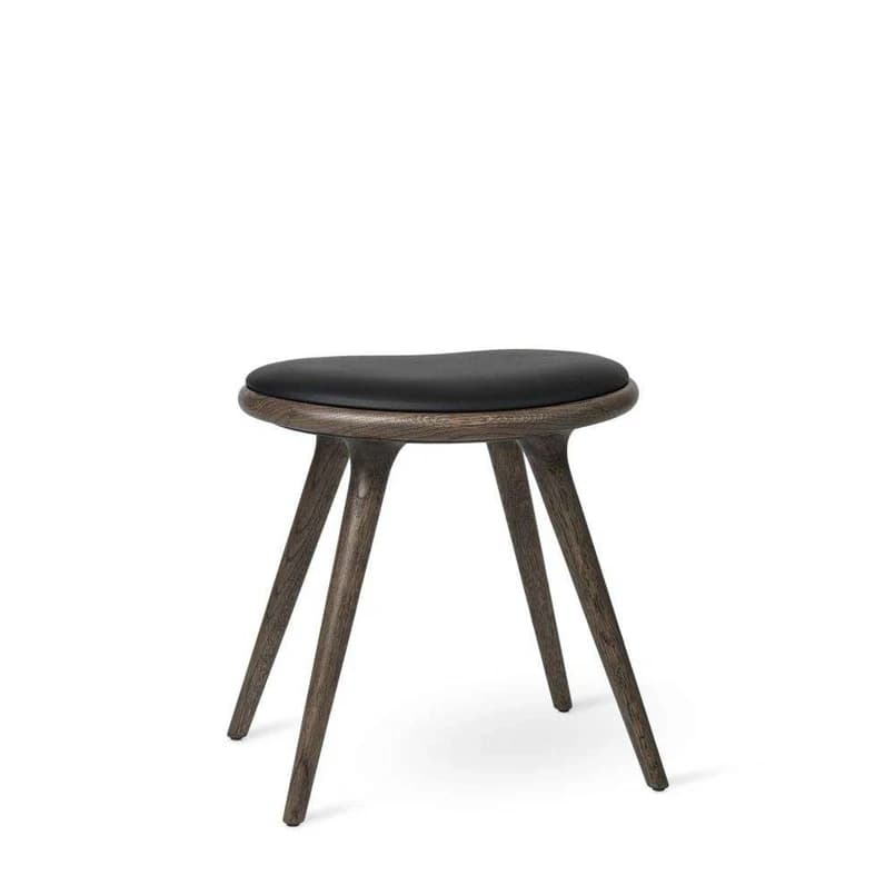 MATER - Low Stool H47 Sirka Grey Stained Oak – MATER