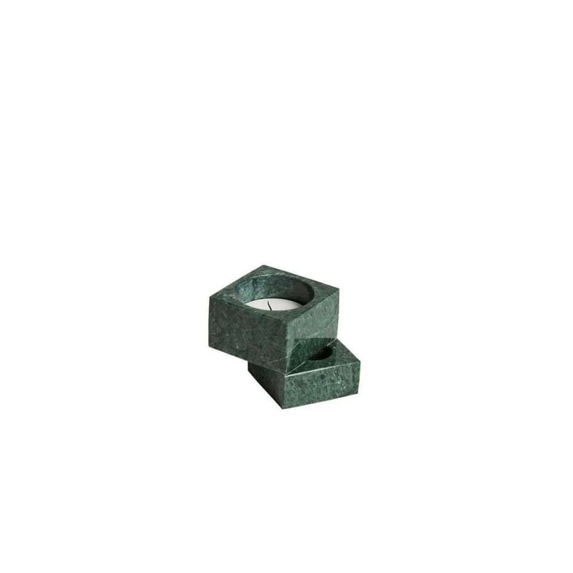 Woud - Jeu de dés 1 Kynttilänjalka Green Marble – Woud