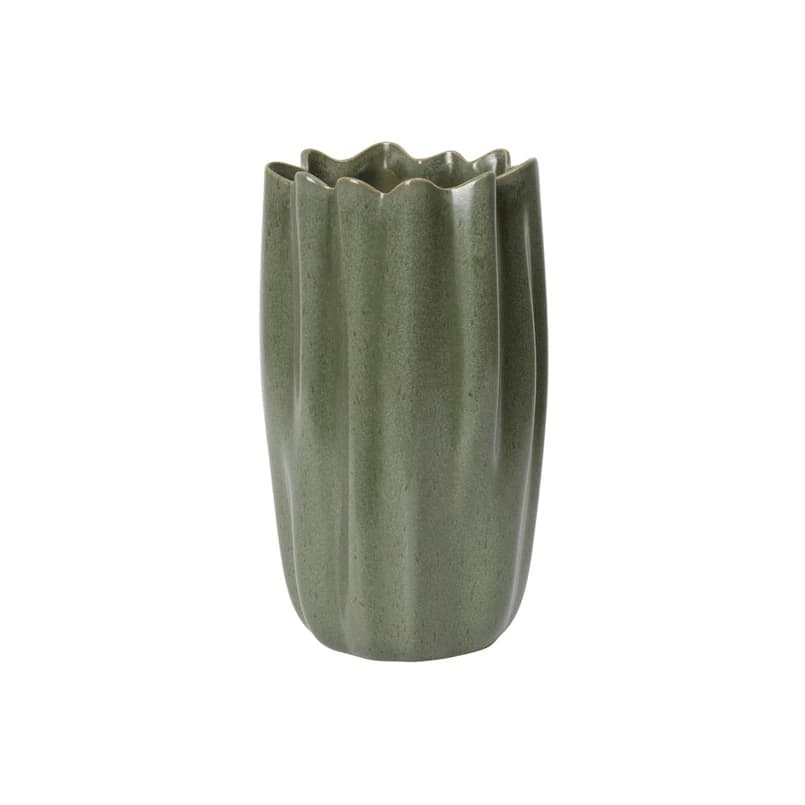 ferm LIVING - Nium-maljakko, salviavihreä, korkeus 23 cm, kivitavara – ferm LIVING
