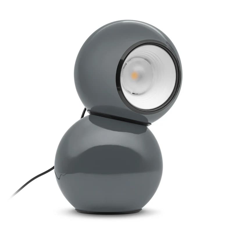 Stilnovo - Gravitino LED-pöytävalaisin, harmaa, korkeus 24,9 cm – Stilnovo