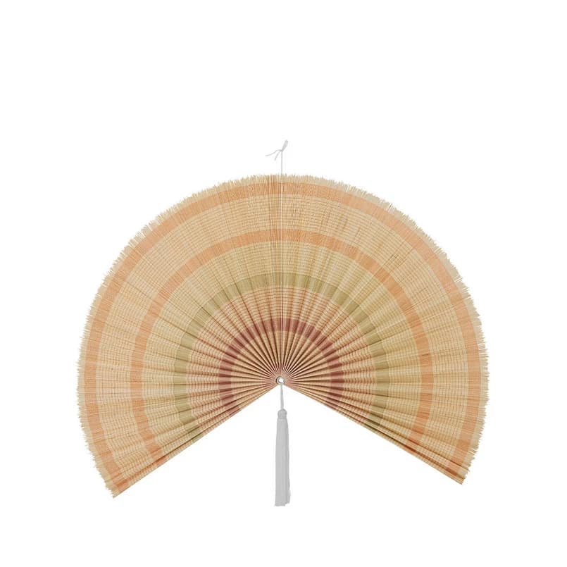 Bloomingville - Jaime Seinän Koristelu Yellow/Bamboo – Bloomingville