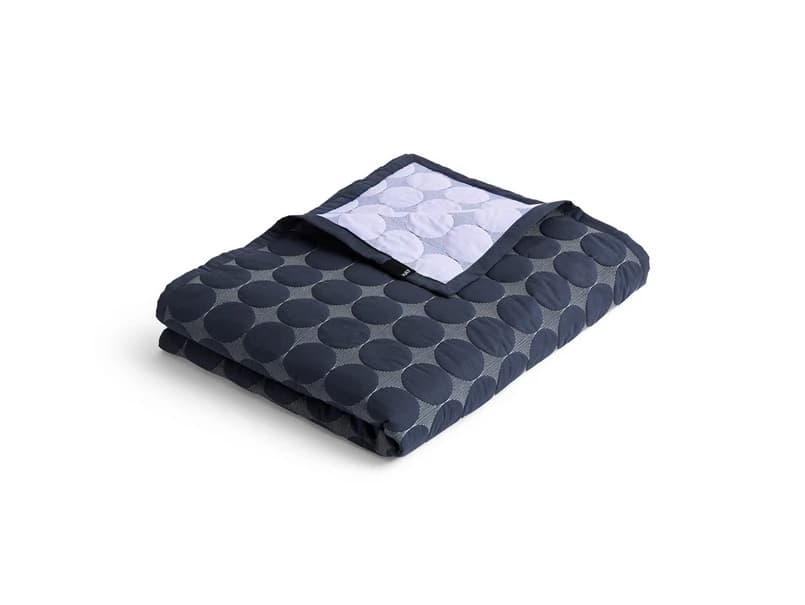 HAY - Mega Dot (Organic) Päiväpeitto 260x260 Midnight Blue – HAY