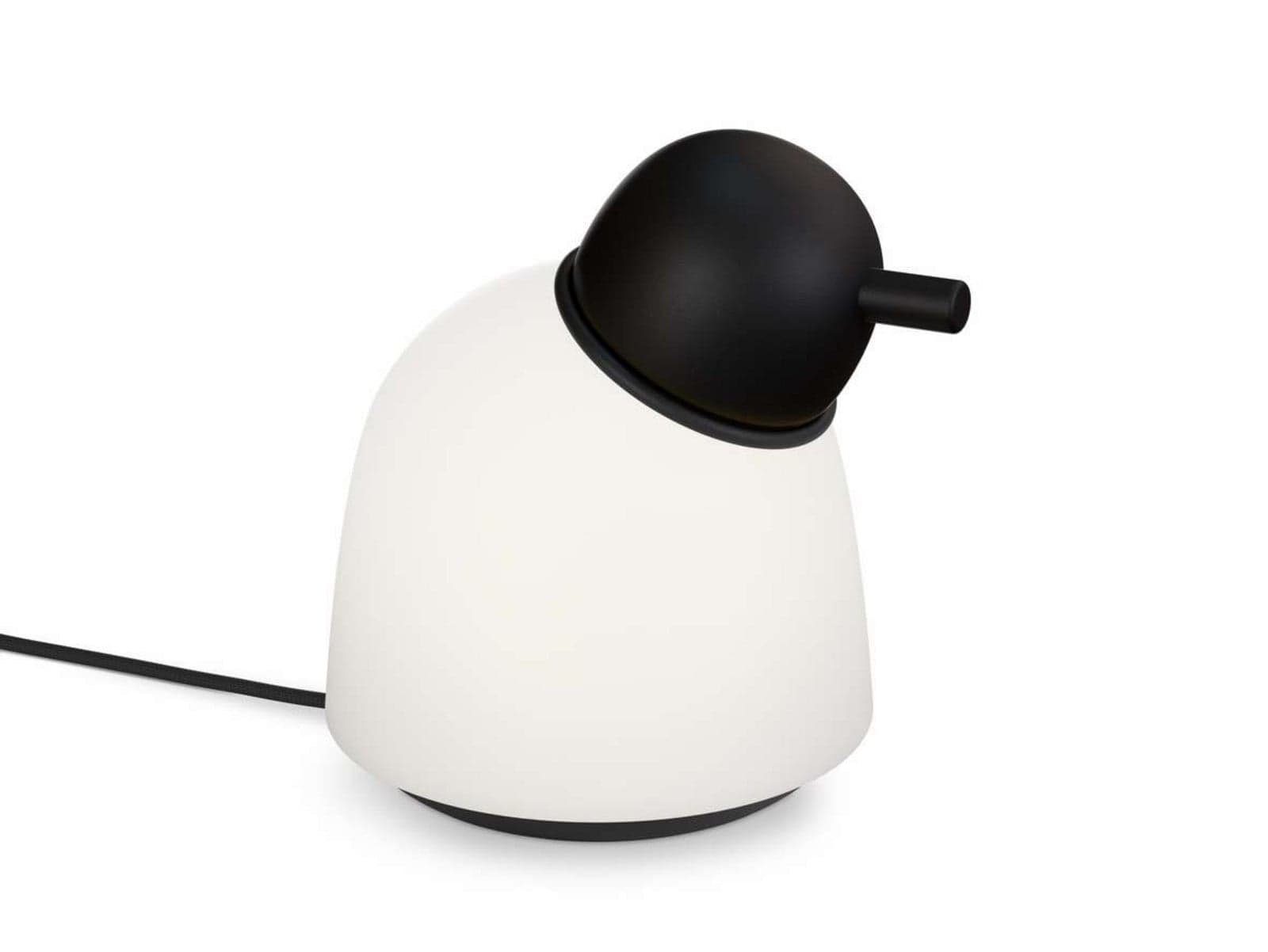 Bird Pöytävalaisin H21,5 Black/Opal Belid - Olohuone - Metalli – Belid