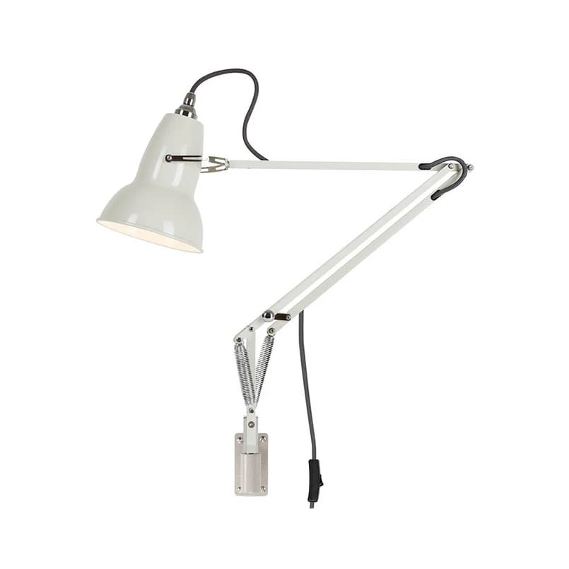 Anglepoise - Alkuperäinen 1227-seinälamppu, valkoinen, säädettävä – – Anglepoise