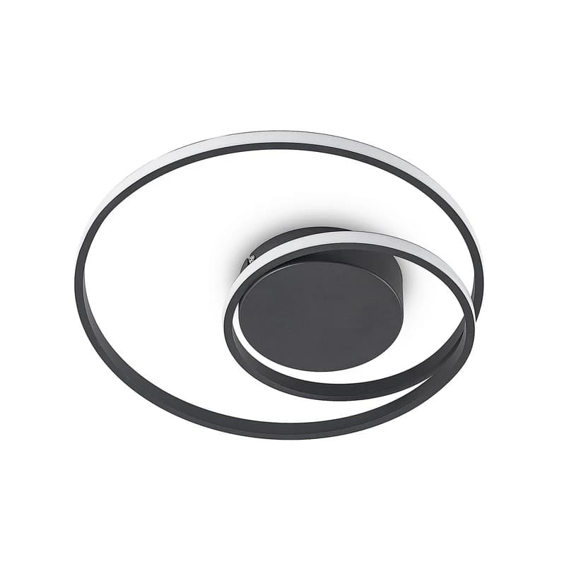 Lindby - Youna LED-kattovalaisin, musta – – Lindby