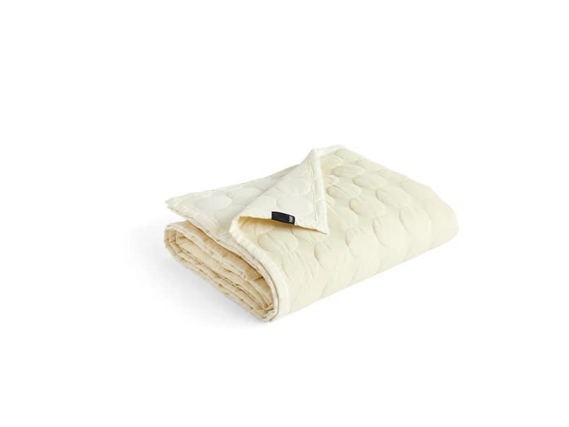 HAY - Mega Dot (Organic) Päiväpeitto 195x245 Ivory – HAY