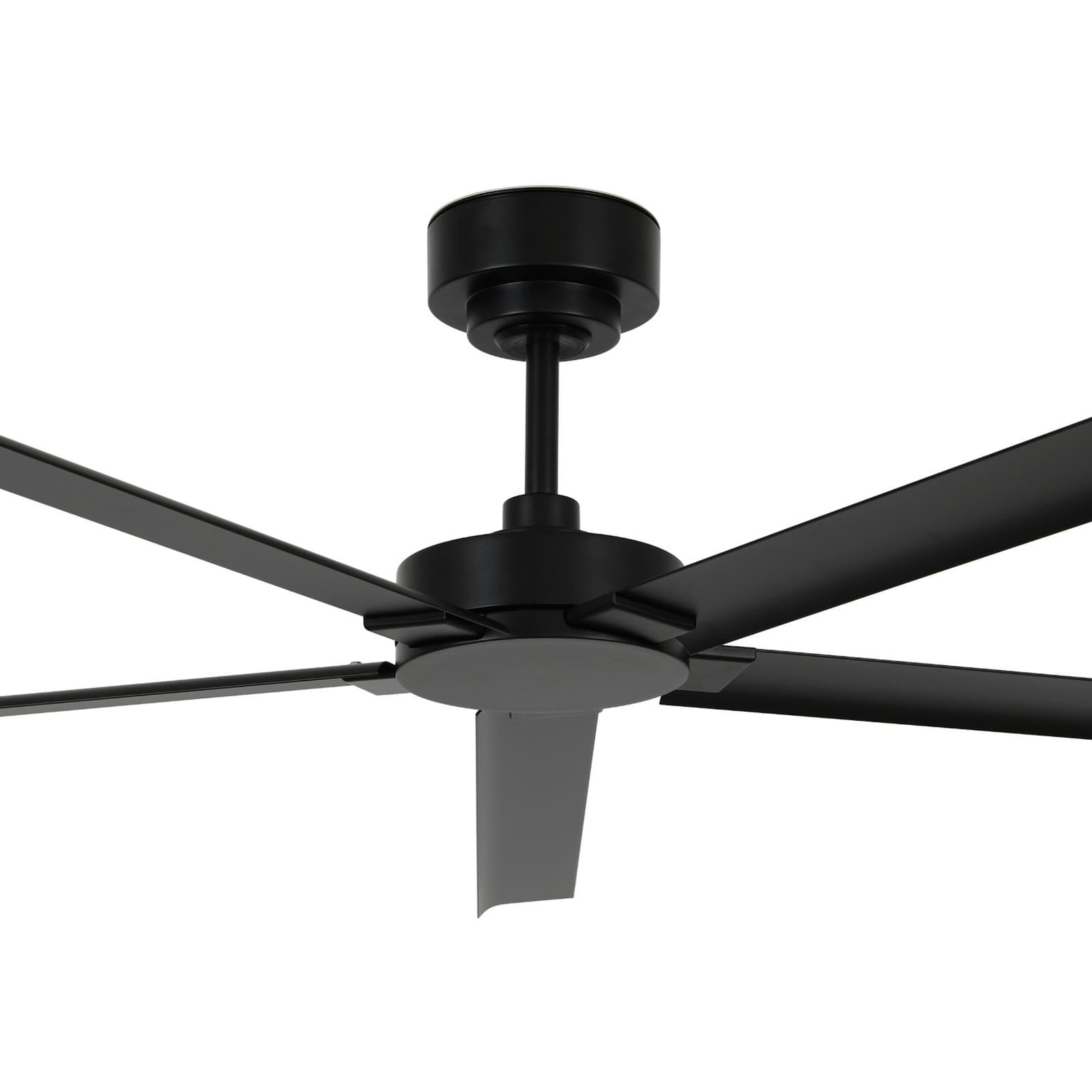 Monza-kattotuuletin, musta, Ø152 cm, IP55 Beacon Lighting - Olohuone - Moderni - Alumiini – Beacon Lighting