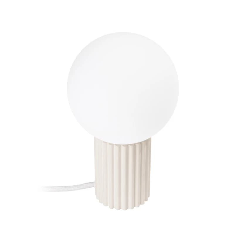 SOLLUX LIGHTING - ORBI pöytälamppu, beige, lasi/metalli, korkeus 19 cm, G9 SOLLUX – SOLLUX LIGHTING