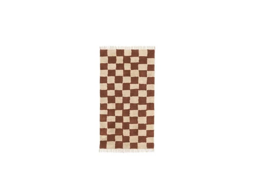 ferm LIVING - Mara Washable Matto Ruoste/Warm Hiekka – ferm LIVING