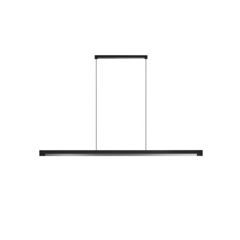 LIGHT-POINT - Inlay S1400 Linear riippuvalo, musta/hopea – LIGHT-POINT