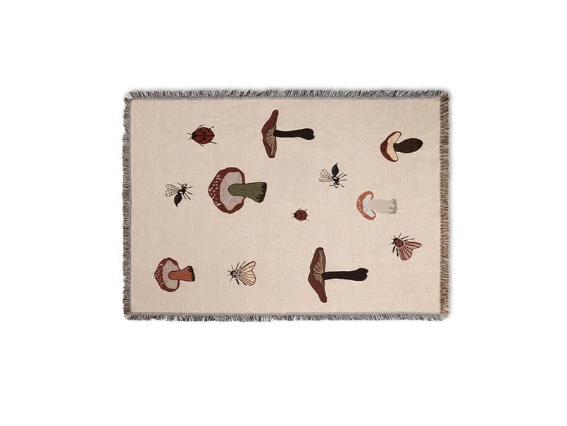 ferm LIVING - Forest Tapestry Blanket Sand – ferm LIVING