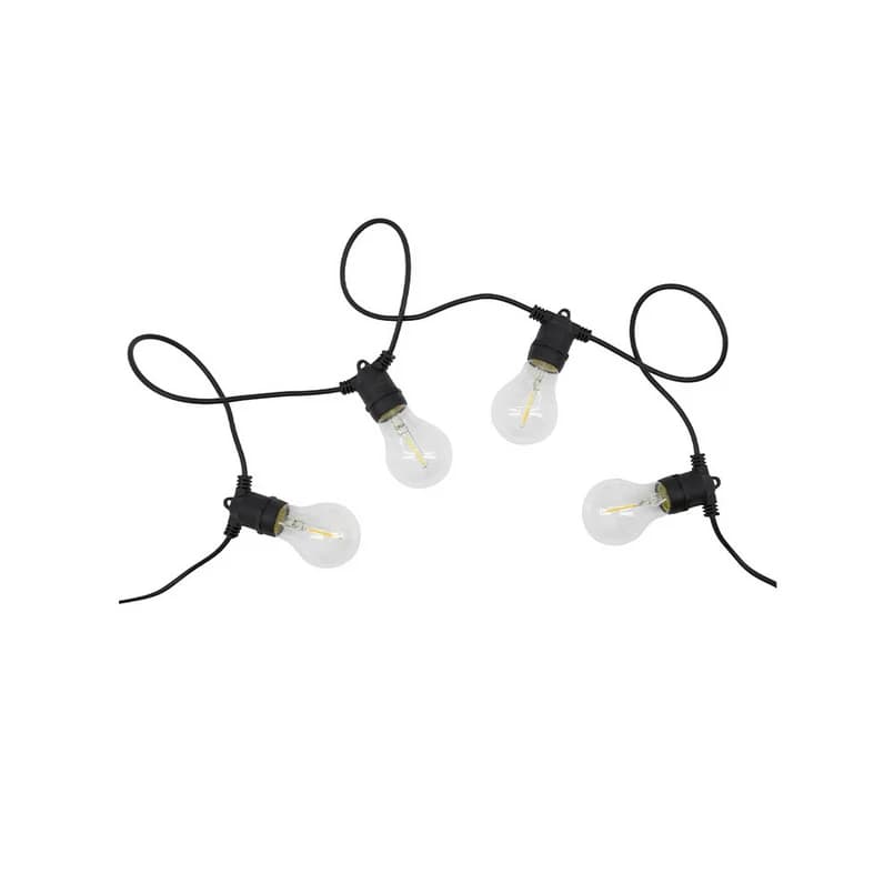 House Doctor - Light String Lights Kevyt Merkkijono Musta – House Doctor