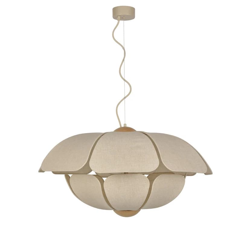 MARKET SET - Coquillage riippuvalo 70 cm, kermanvärinen pellava – MARKET SET