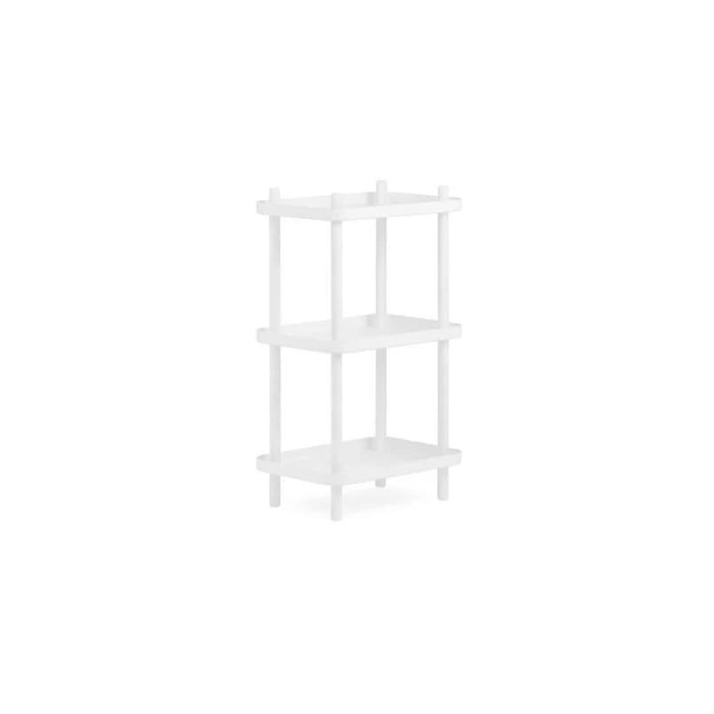 Normann Copenhagen - Block Hylly White/White – Normann Copenhagen