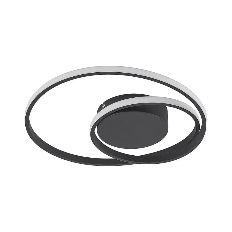 Lindby - Emisua LED Kattovalaisin CCT Dim. Black – Lindby