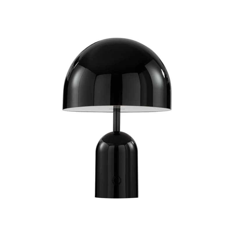 Tom Dixon - Bell Portable pöytävalaisin H28 Black – Tom Dixon