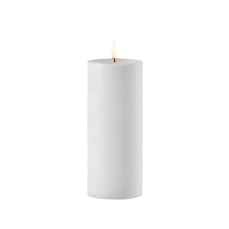 Uyuni Lighting - PILLAR Maxi Outdoor LED-kynttilä H 30 cm, IPX5 – Uyuni Lighting
