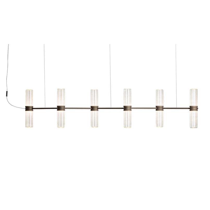 Artemide - Zephyr Linear -riippuvalaisin, pronssi, pituus 160 cm – Artemide