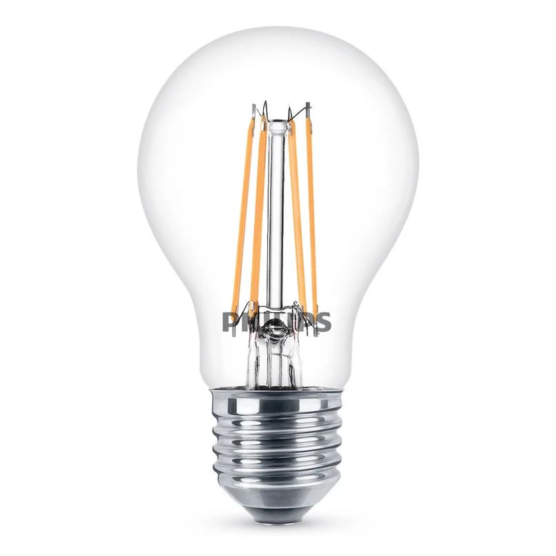 Philips - Lamppu LED Dekoration 7W Lasi (806lm) E27 – Philips