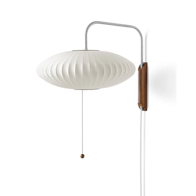 HAY - Nelson Saucer Sconce Seinävalaisin S Off-White Herman Miller – HAY