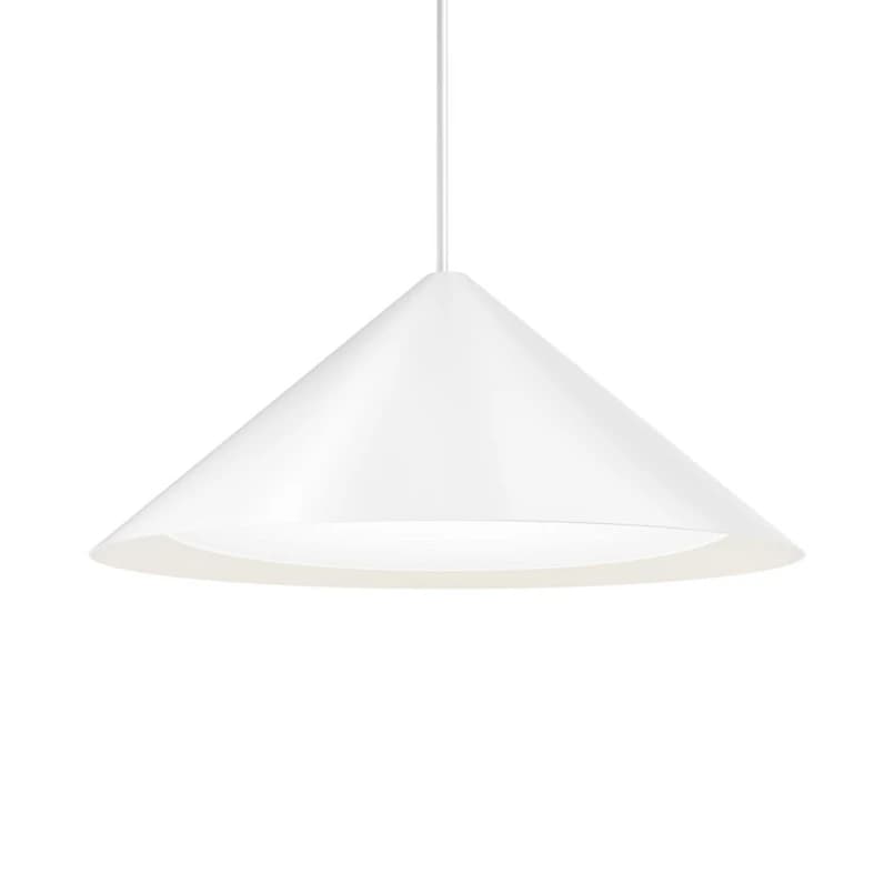 Louis Poulsen - Keglen 650 LED Riippuvalaisin Valkoinen – Louis Poulsen