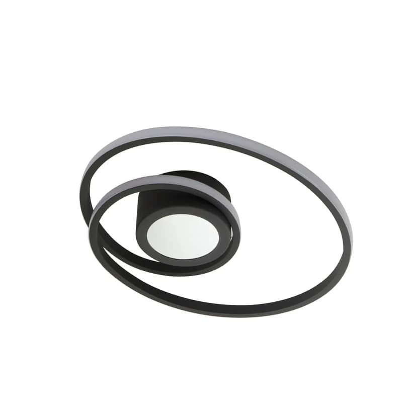 Lindby - Thalina LED Kattovalaisin 45cm Musta/Valkoinen – Lindby