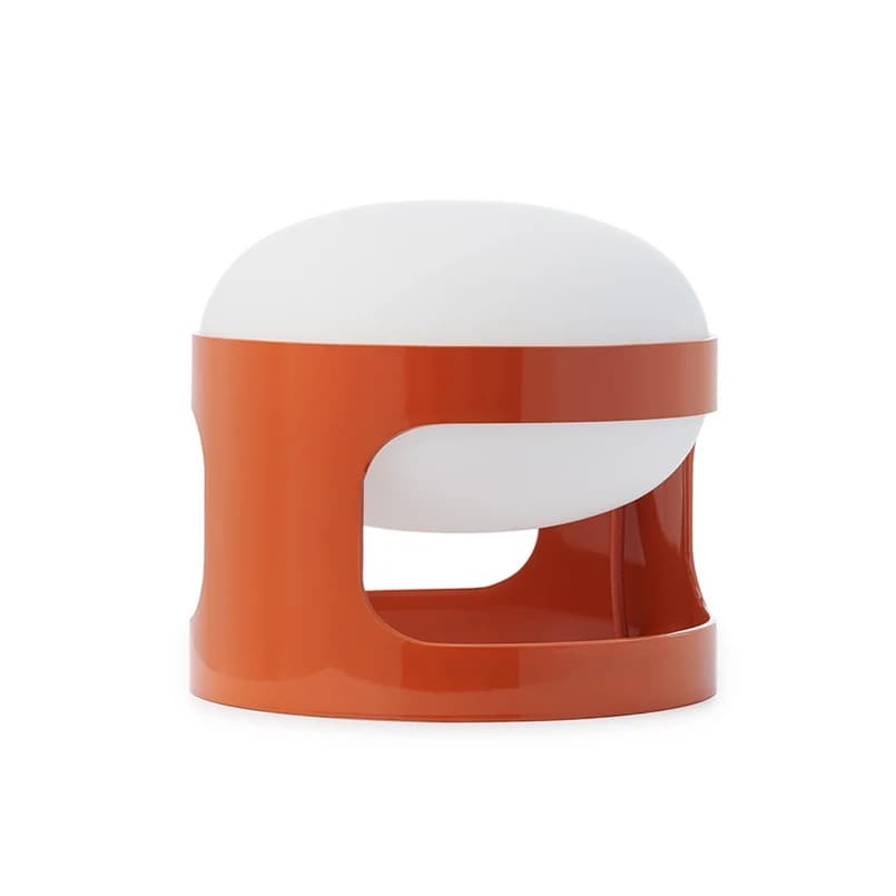 Kartell - KD28 LED-pöytävalaisin, oranssi, korkeus 23 cm – Kartell