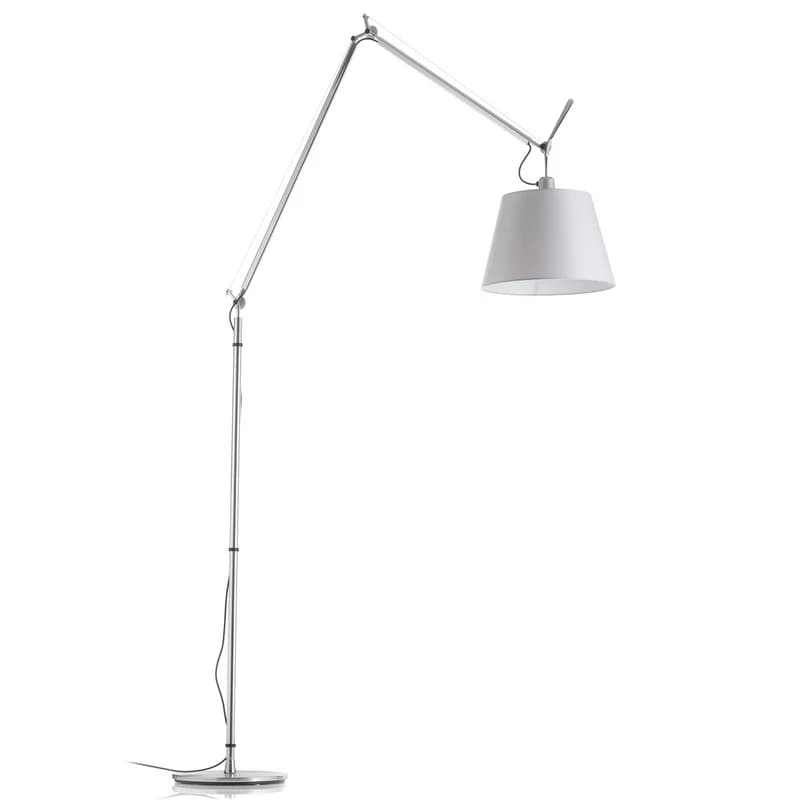 Artemide - Tolomeo Mega lattiavalaisin, himmennettävä, harmaa/alumiini/satiini – Artemide
