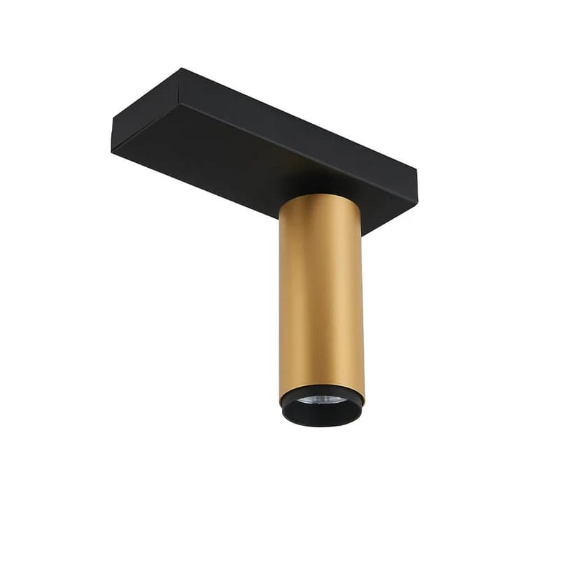 LOOM DESIGN - X-Beam kattovalaisin yksittäinen kulta/musta – LOOM DESIGN