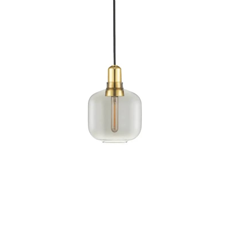 Normann Copenhagen - Amp Riippuvalaisin Pieni Savu/Messinki – Normann Copenhagen