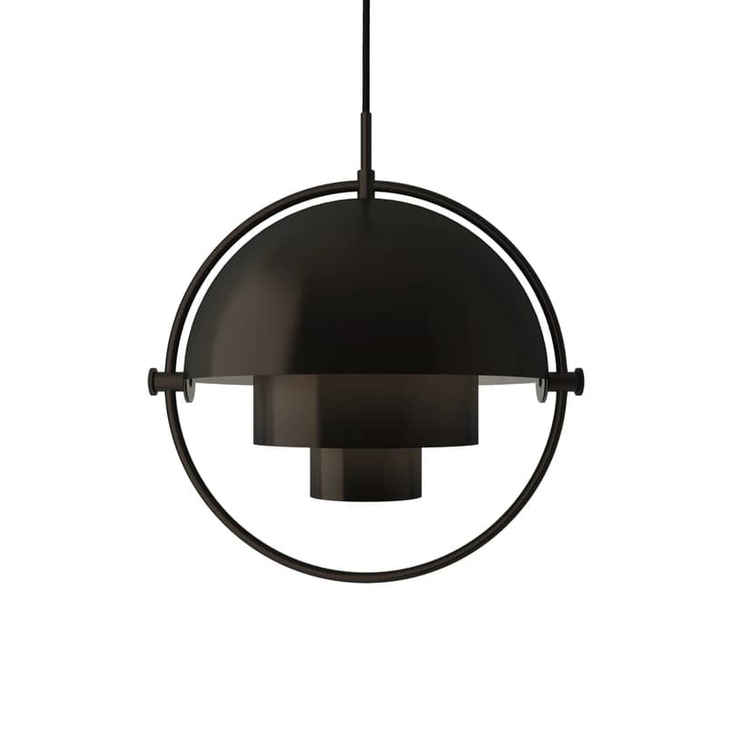 GUBI - Multi-Lite Riippuvalaisin Black Brass – GUBI