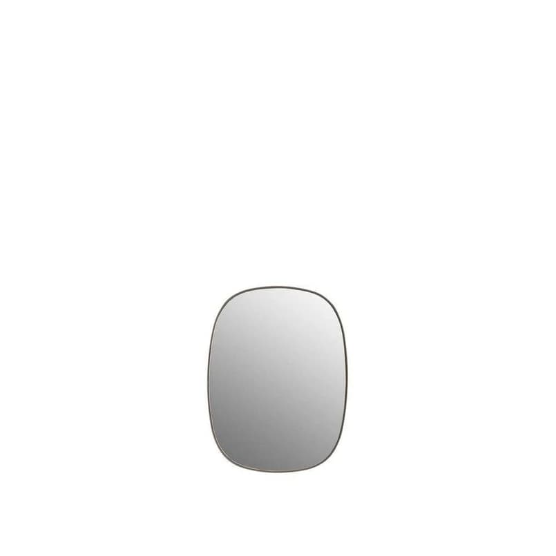 Muuto - Framed Peili Small Taupe/Clear – Muuto