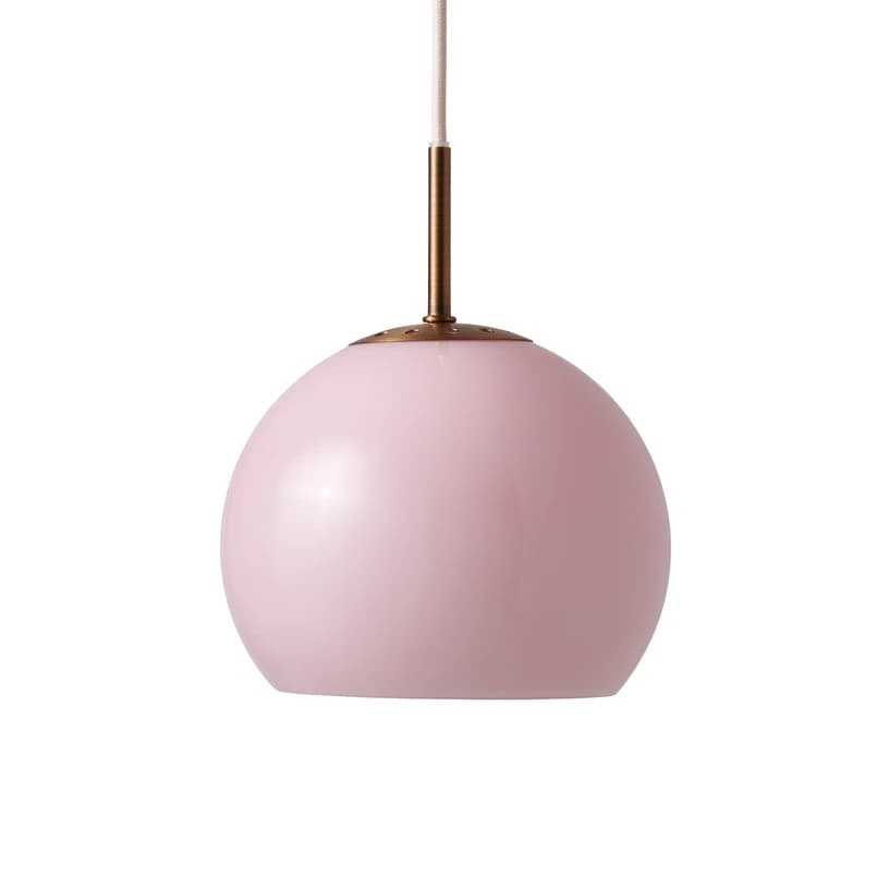 FRANDSEN - Ball Glass Riippuvalaisin Ø18 Opaali Rose – FRANDSEN