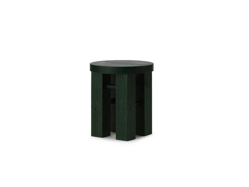 Normann Copenhagen - Fyr Stool Dark Vihreä – Normann Copenhagen