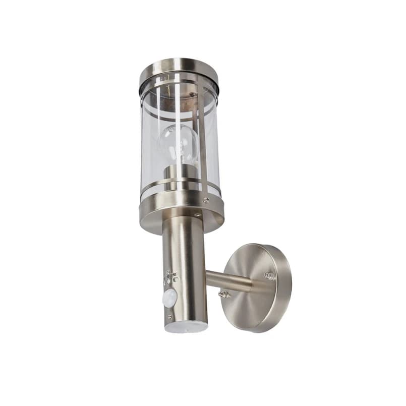 Lindby - Djori Ulko Seinävalaisin w/Sensor Steel – Lindby