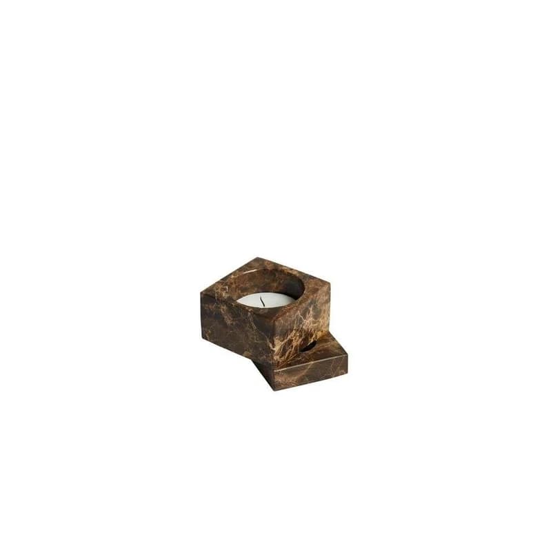 Woud - Jeu de dés 1 Kynttilänjalka Brown Marble – Woud