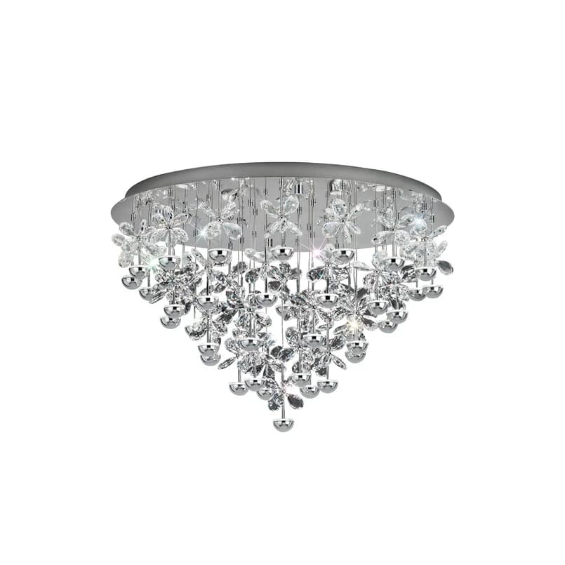 Stars of Light - Pianopoli LED-kattovalaisin kromi 78 cm EGLO – Stars of Light